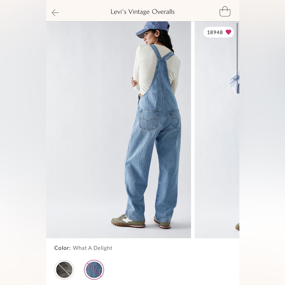 Levis Vintage Dungarees